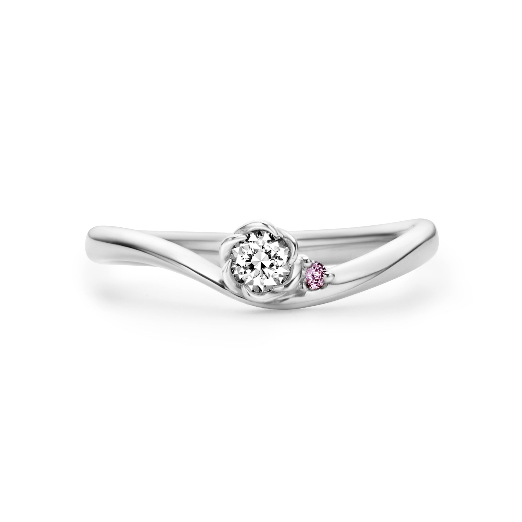 ダイヤモンドリング（フローラ チェリーブロッサム）0.319ct 