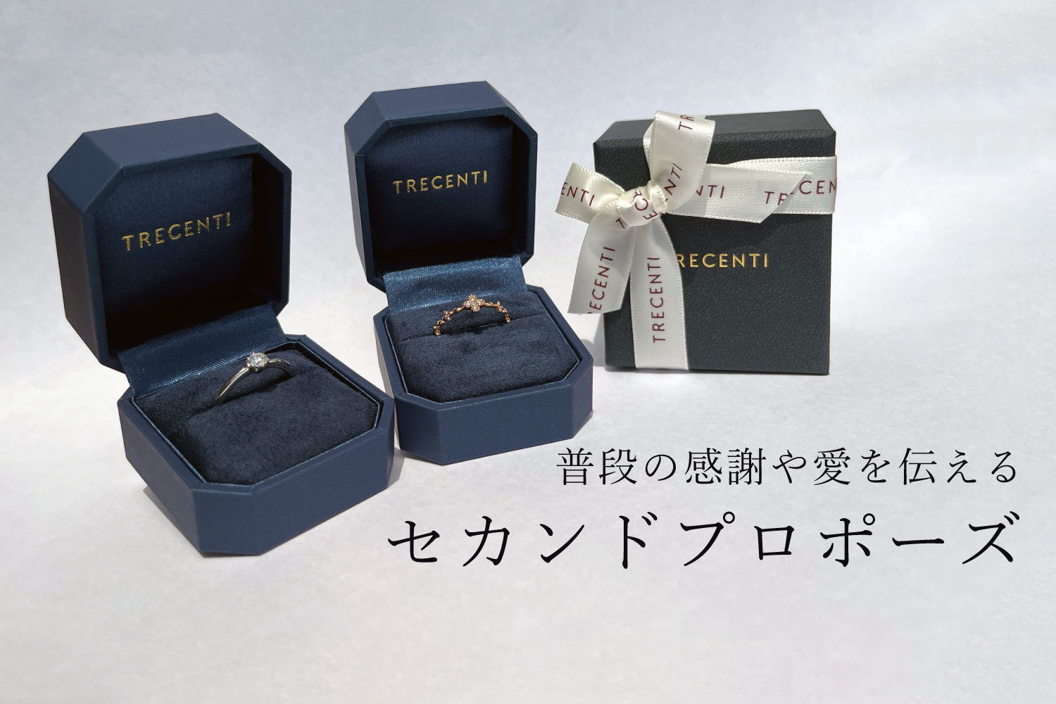TRECENTI トレセンテ ネックレス パール ダイヤモンド 18K 箱付き