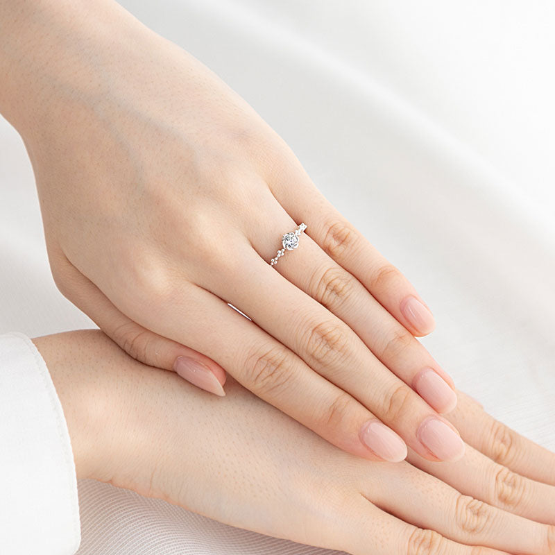 トレセンテTRECETIフローラガーランドエンゲージ ガーランド | 婚約指輪・結婚指輪のTRECENTI（トレセンテ）
