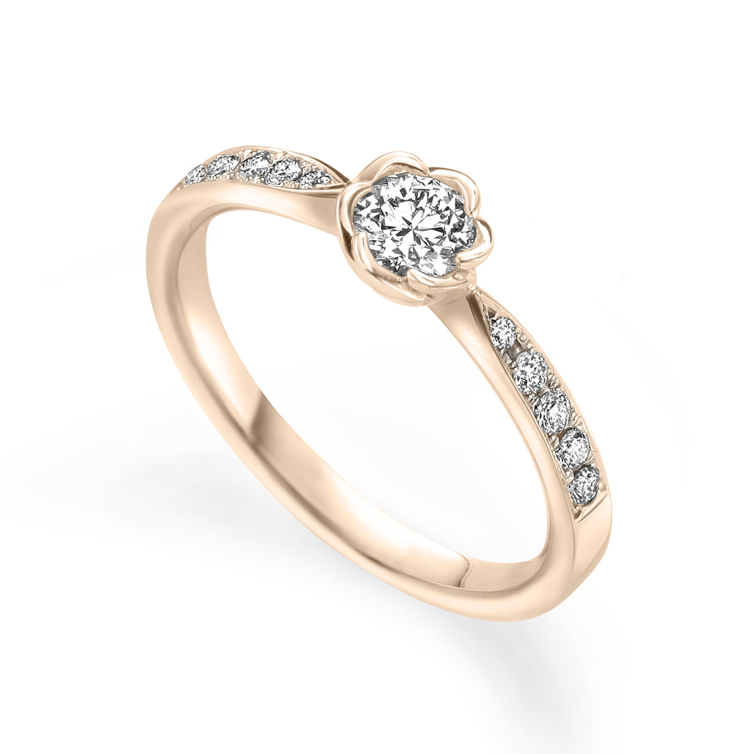 Pt950 指輪　ダイヤモンド0.18ct TRECENTI Pt950 指輪 ダイヤモンド0.18ct TRECENTI リング・指輪
